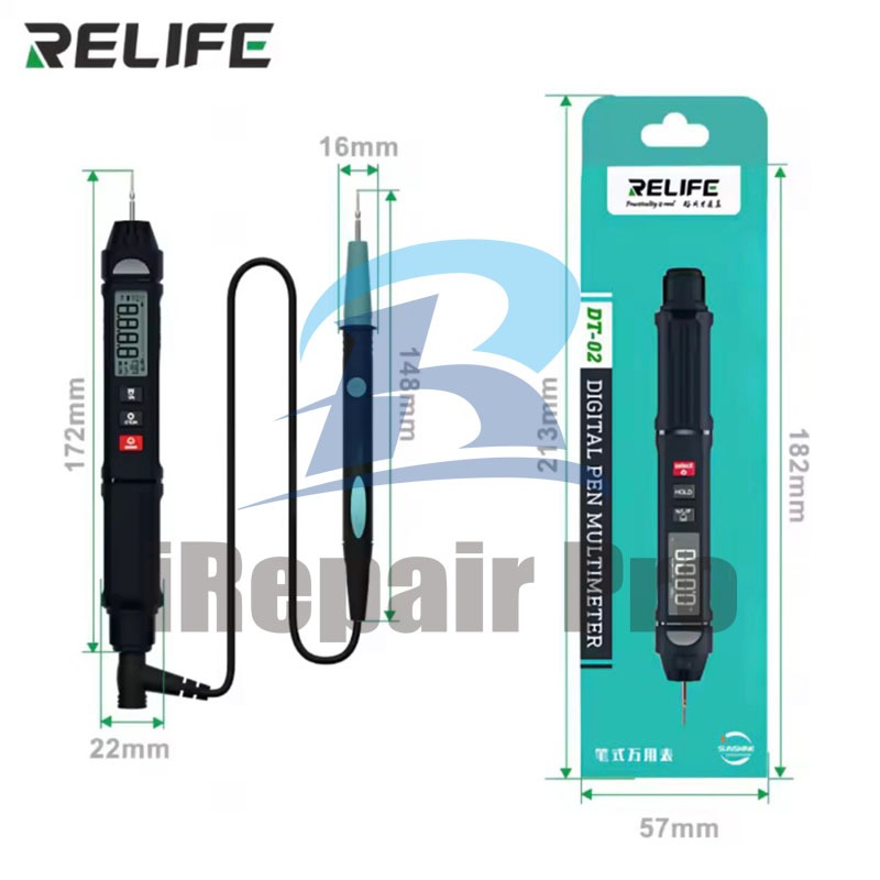 MULTITESTER DIGITAL PEN - SMART PEN MULTIMETER RELIFE DT-02