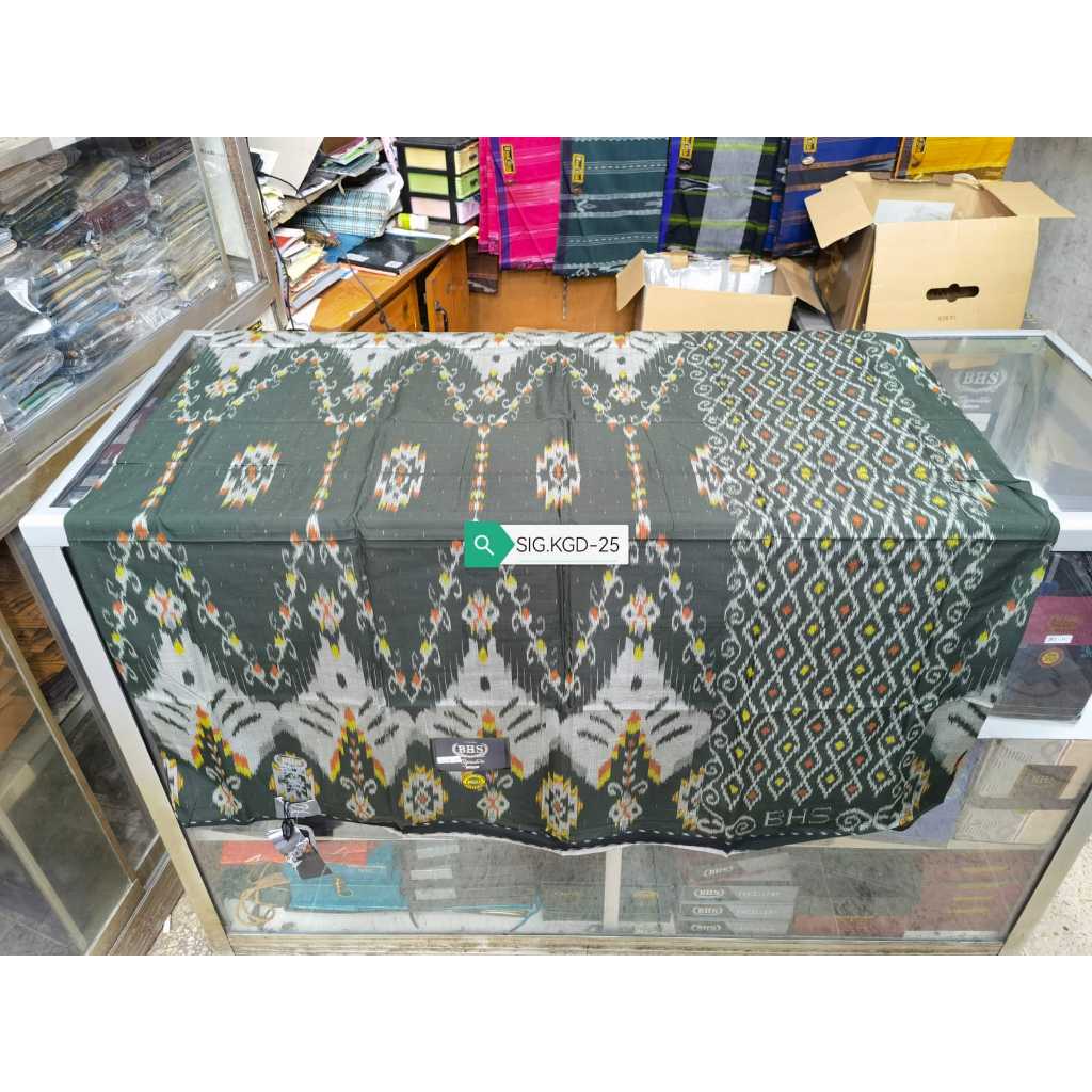 BISA COD - SARUNG BHS KGD SIGNATURE SILVER SUTRA