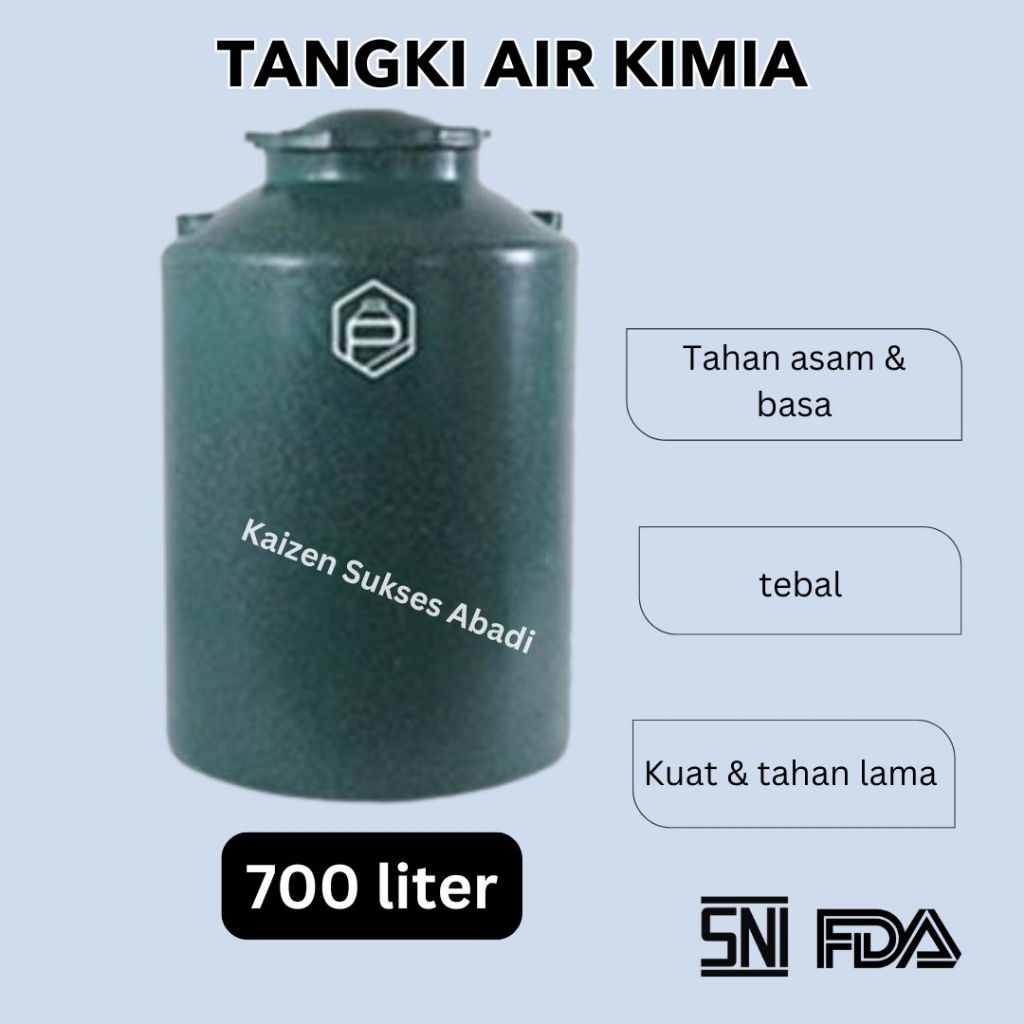 tandon tangki toren air atas rumah industri plastik cairan kimia merek profil tank TDA chem chemical