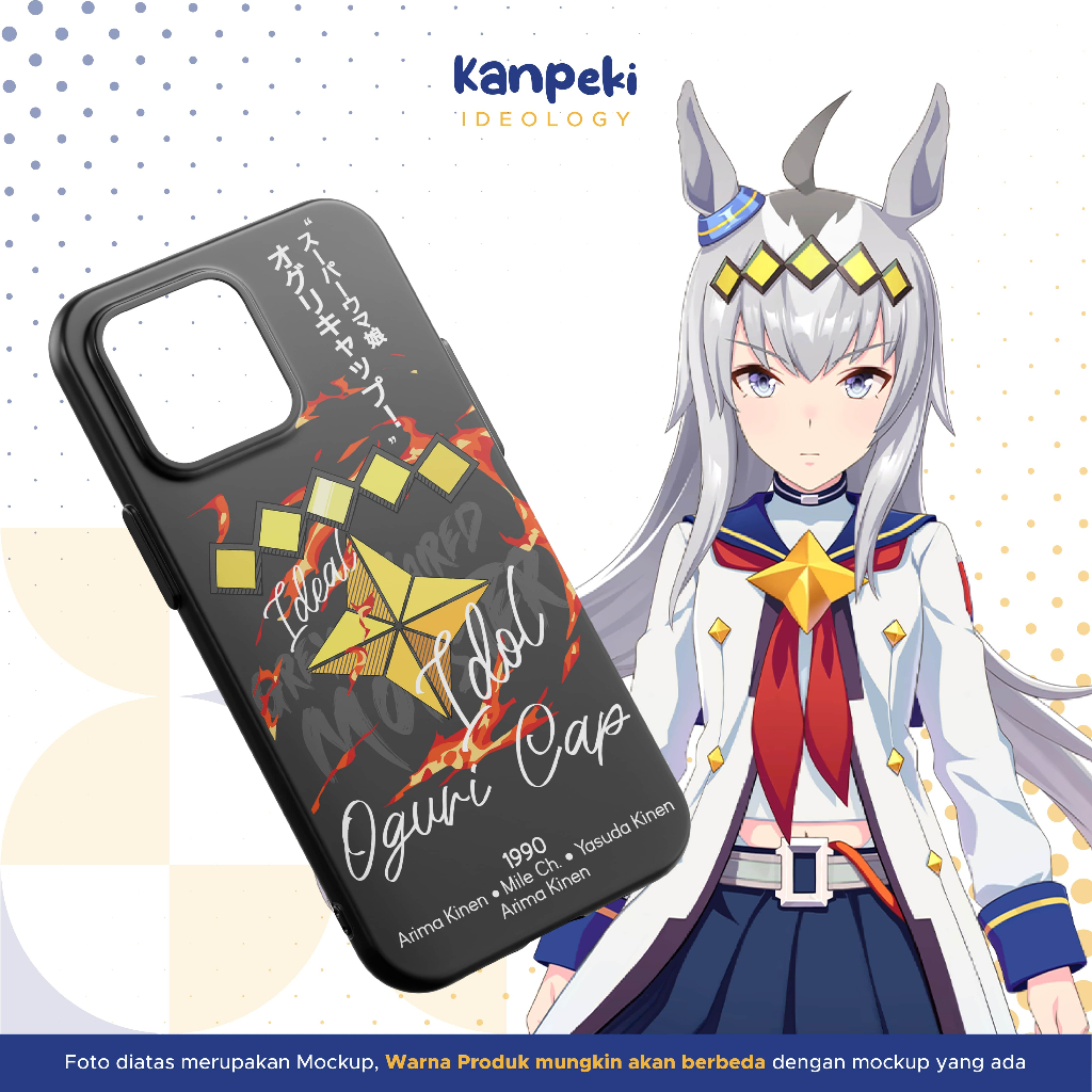 Phone Case Oguri Cap Uma Musume All Type Semua Merk & Tipe Handphone Clear Case