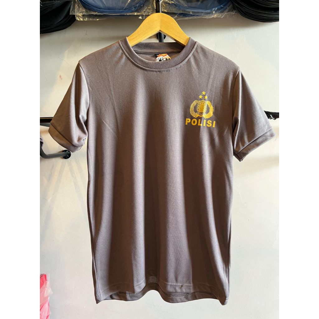 Jual Kaos Daleman polri | polisi premium merek zona militer | kaos polisi | kaos polri | baju polri 
