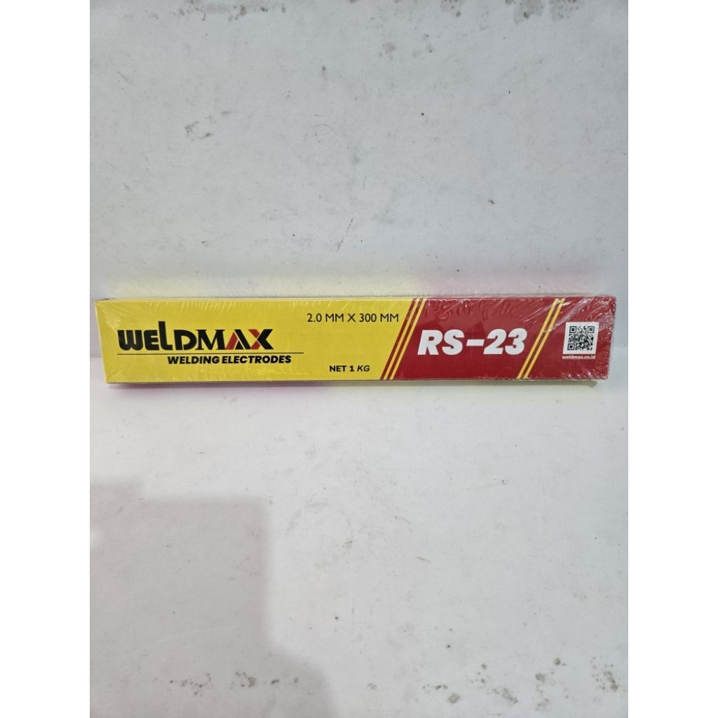 Weldmax Kawat Las 2,0 x 300 mm 1kg elektroda 2.0 mm RS-23
