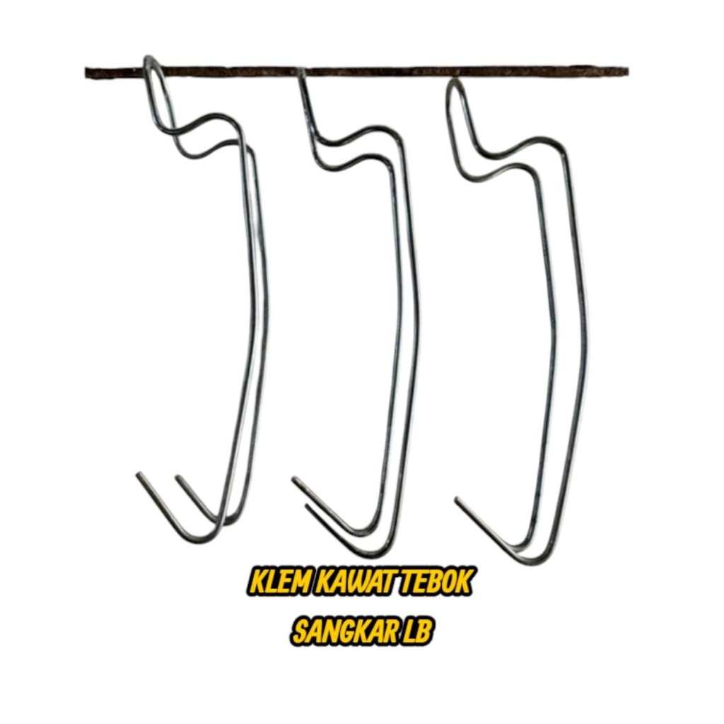 KLEM KAWAT TEBOK LB 1 SET 3 PCS