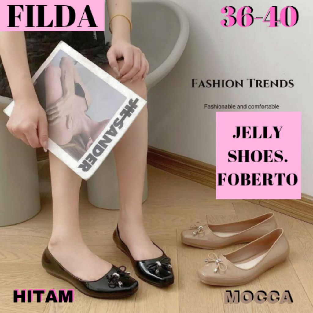 (COD)SPATU SEPATU JELLY SHOES JELLYSHOES PANSUS PITA CEWE CEWEK IMPPR IMPORT KOREA MURAH