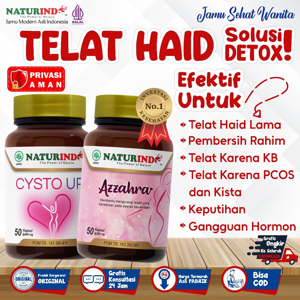 Telat Haid 1 Bulan Paling Ampuh Atasi Telat Datang Bulan BPOM Halal