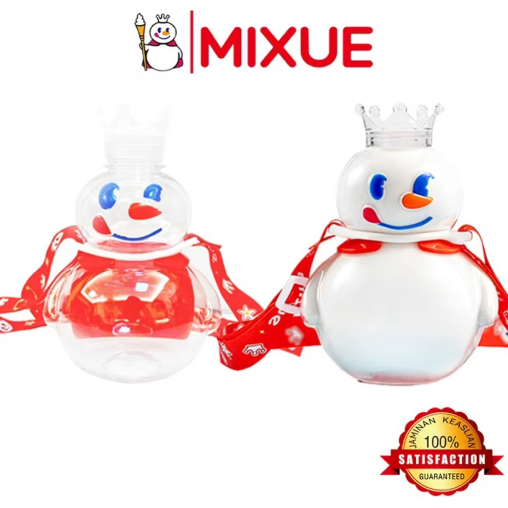 tumbler mixue snow king water bottle