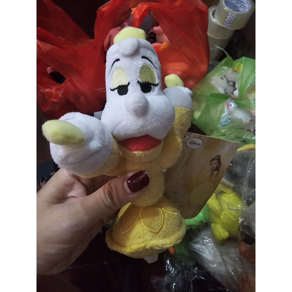 boneka kecil lilin beauty and the beast original disney