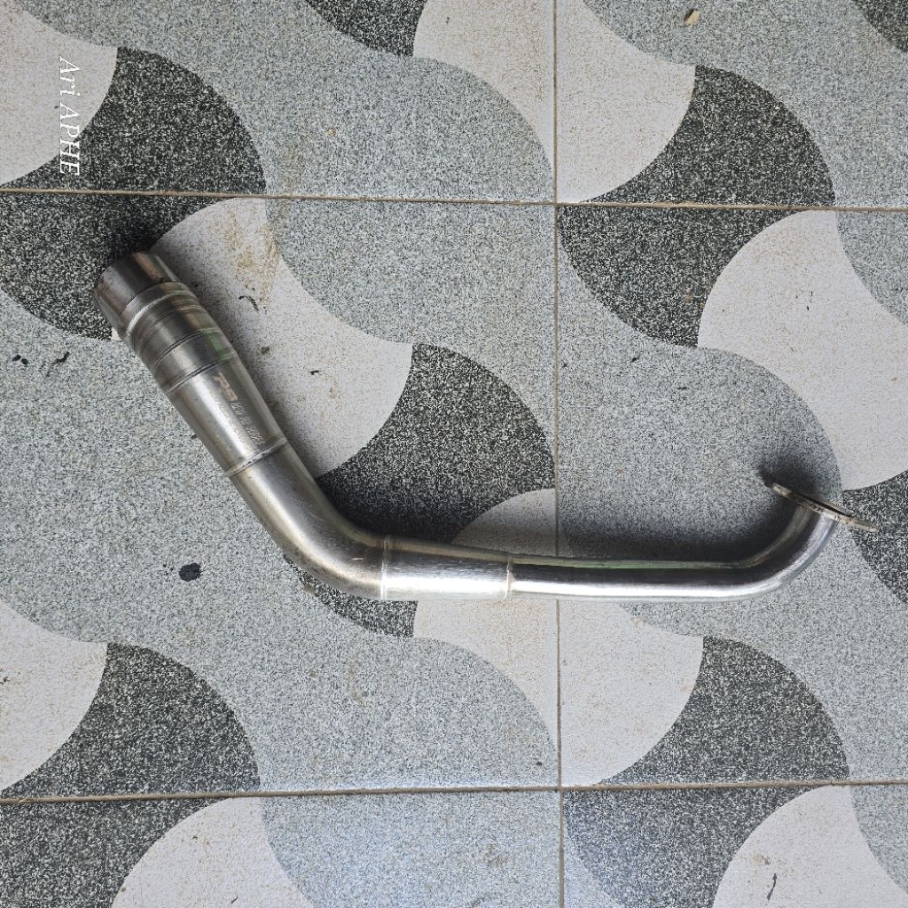 header pipa leher knalpot r9 original aerox 155 old