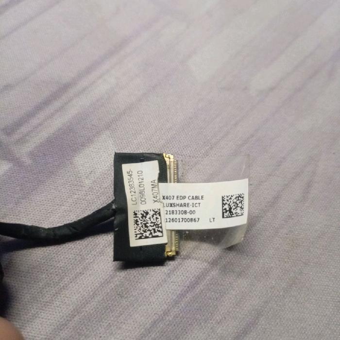 Kabel fleksibel layar laptop Asus a407m bekas copotan original