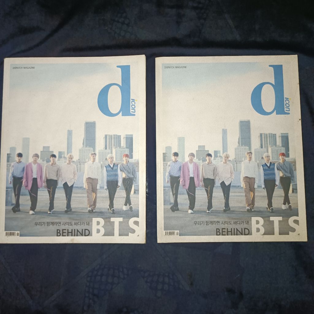 [ MAJALAH BUKU ALBUM BTS ] BEHIND BTS DICON DISPACT MAGAZINE 2018