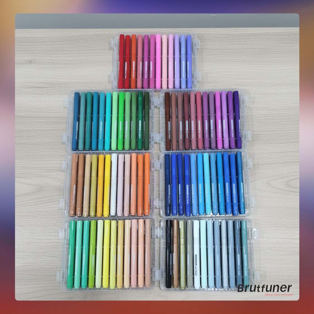 Brutfuner Acrylic Marker High Quality Marker Pen Brush Nib Drawing Co