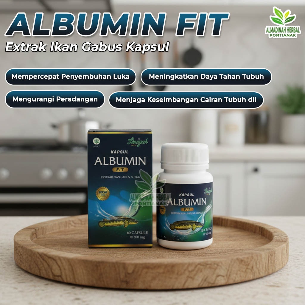 ALBUMIN | EXTRA IKAN GABUS