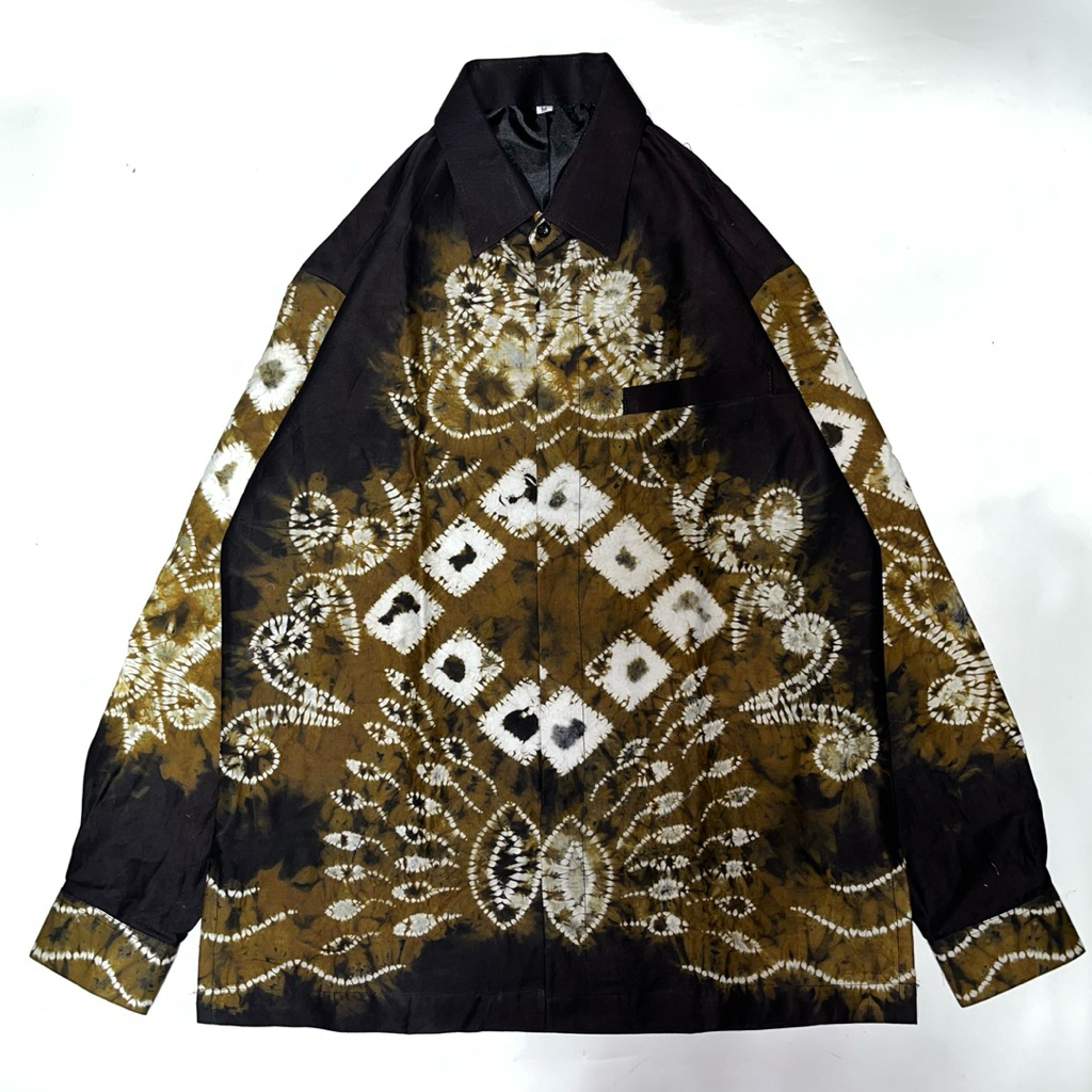 Baju Kemeja Pria Motif Sasirangan Banjarmasin