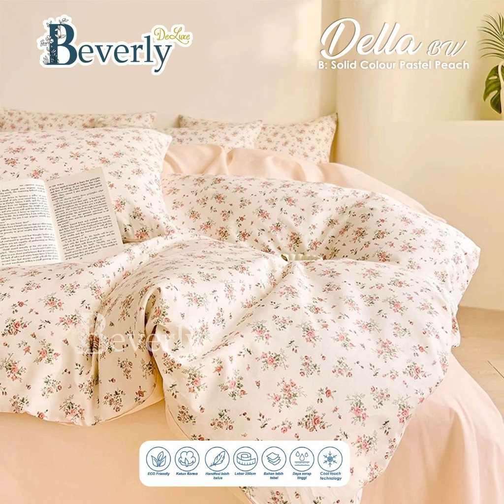 (COD) Ziby - Sprei Set Motif Della BW Sprei Anti Geser | Sprei dewasa | Sprei Premium | Sprei murah 
