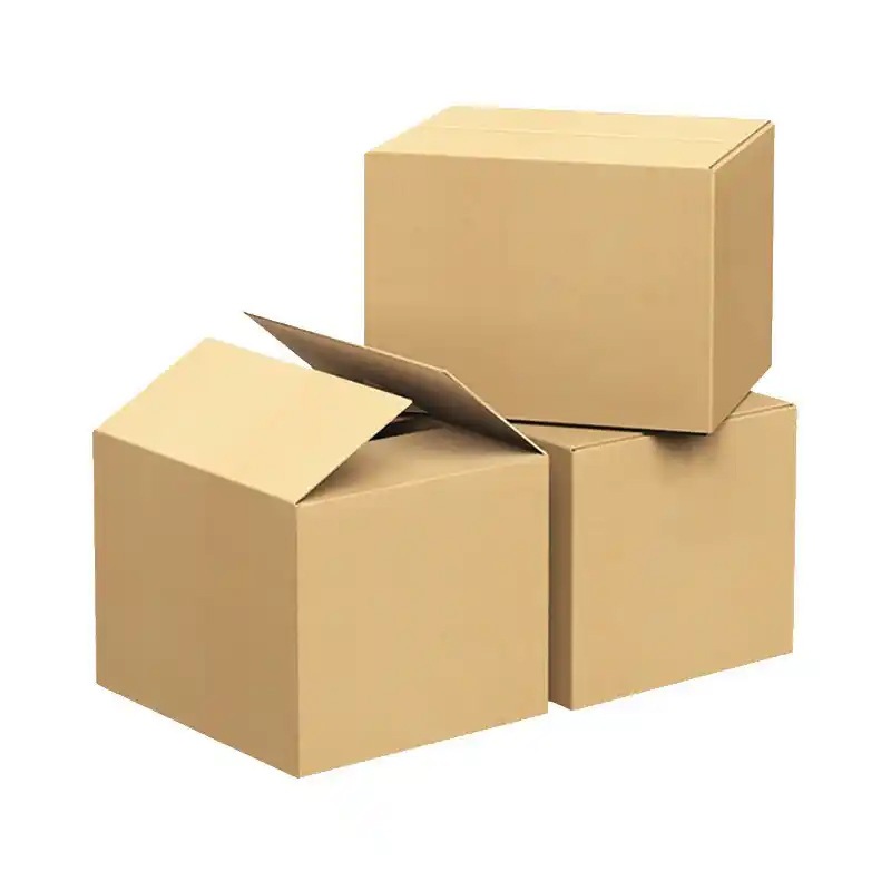 Kemasan karton kotak kertas karpet kemasan lapisan karton ukuran coklat biasa