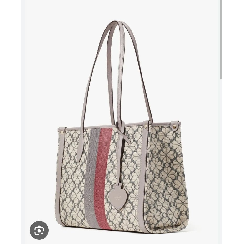Kate spade jacquard Flower Grey