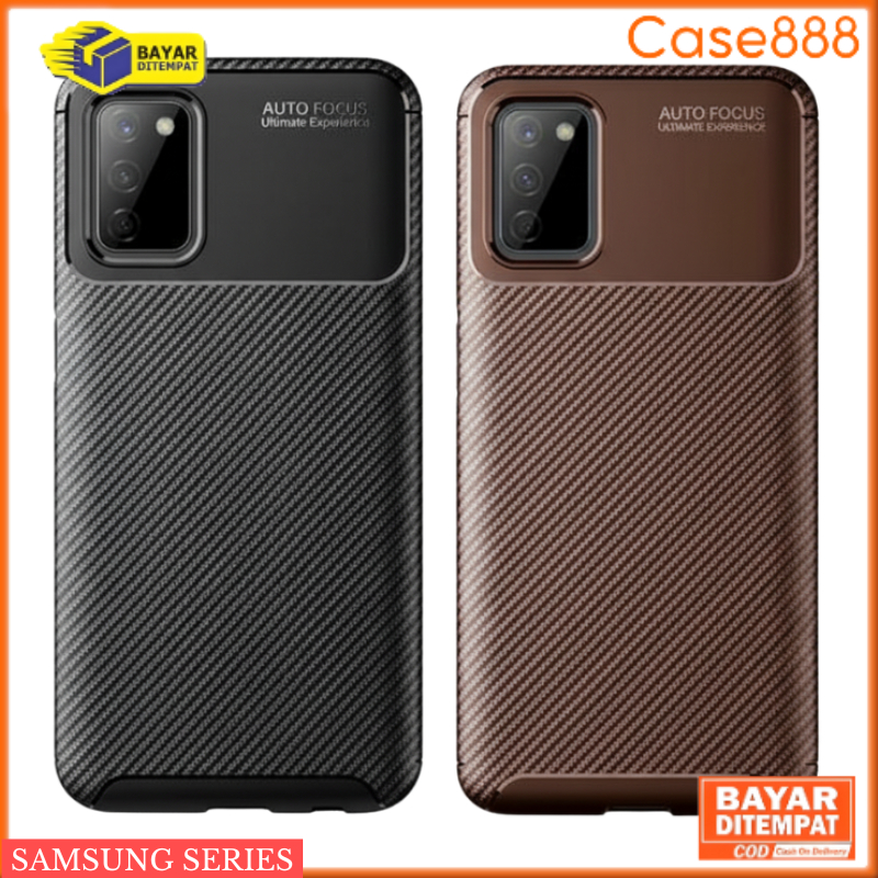 Case Samsung A02S A03S A32 5G A22 4G 5G M32 Casing Softcase Autofocus Carbon Fiber Glossy Original A