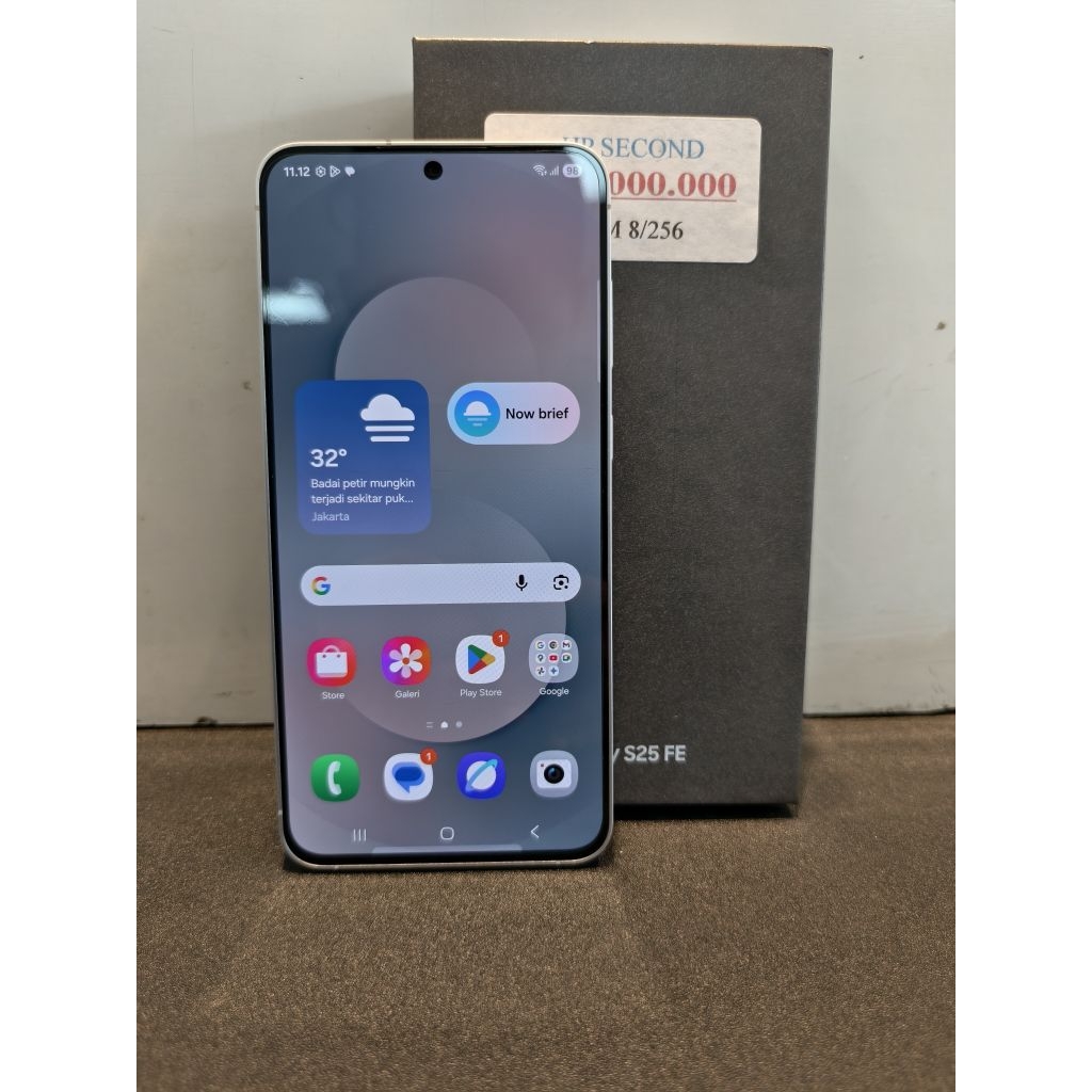 SAMSUNG S25FE RAM 8/256 SECOND