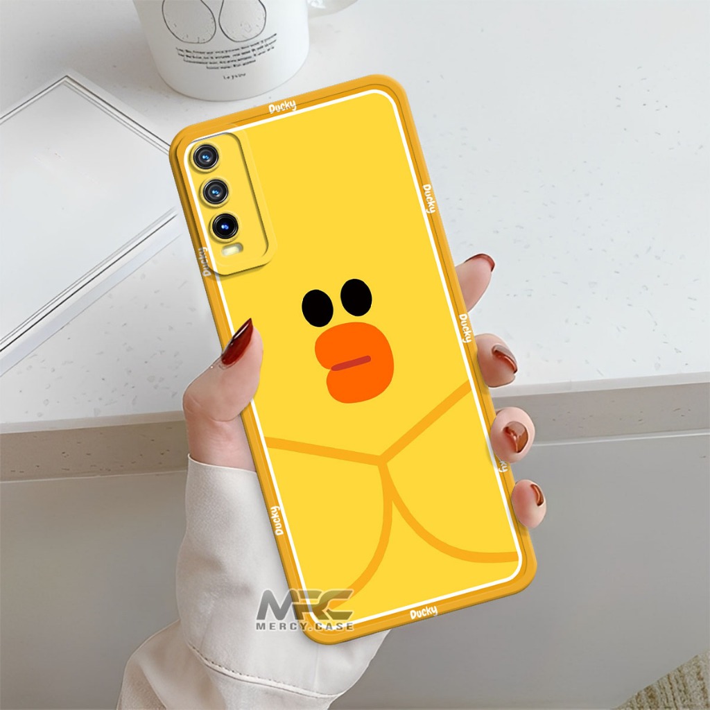 Mercycase Softcase HP Vivo Y12s Y20 Y20s Karakter Silikon Case Procamera Casehp Bumper Cover HP - 4