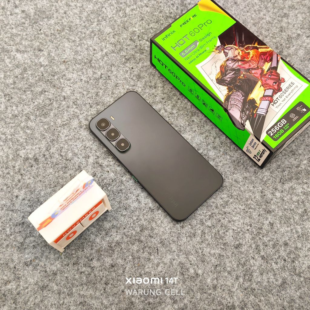 [SECOND] INFINIX HOT 60 PRO 8/256GB. FULLSET ORIGINAL