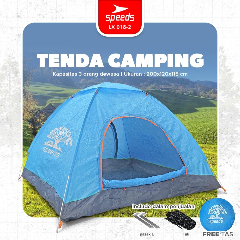 SPEEDS Tenda Camping Outdoor & Indoor Tenda Gunung 018-2