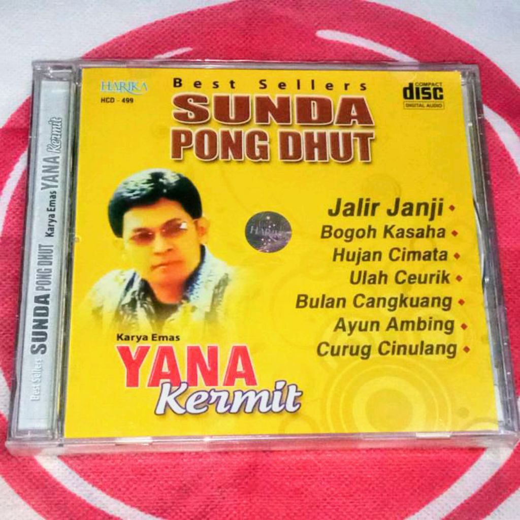 CD Yana Kermit - Karya Emas Best Sellers Sunda Pong Dhut