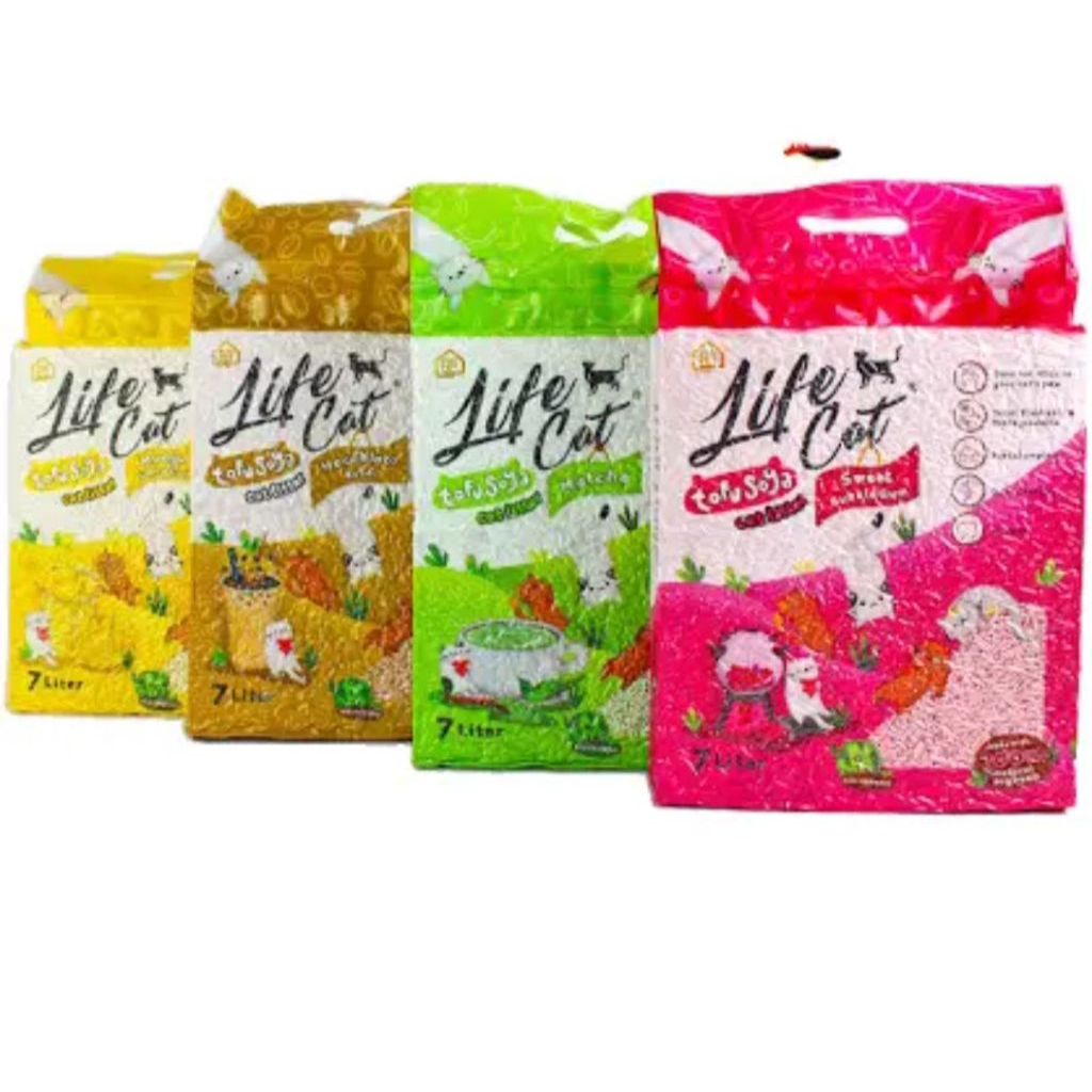 Tofu cat litter