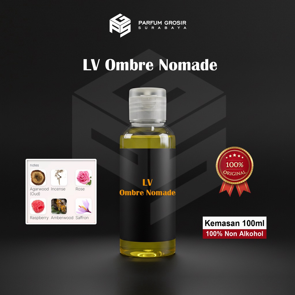 ELVI OMBRE NOMADE - Bibit Parfum Murni Non Alkohol