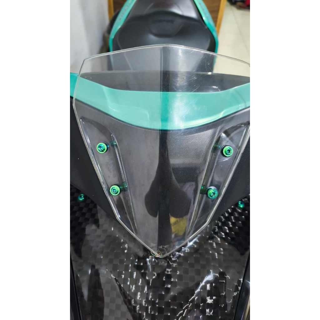 Baut Visor Aerox Titanium gr5