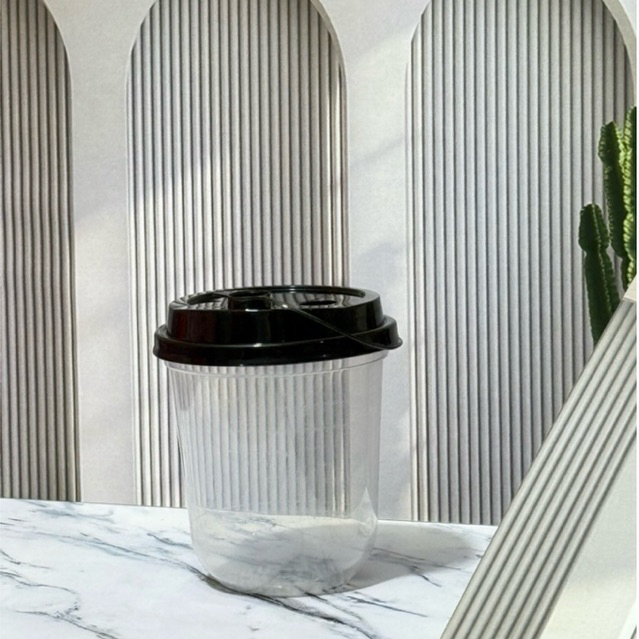 Cup Injection Oval 360 Ml Thinwall Cup Injection Super Quality Isi 25 pcs I Tebal I Kokoh