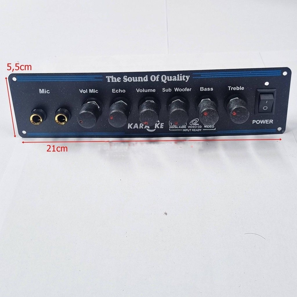 Tone Control stereo Echo Mic Karaoke Subwoofer Jupiter