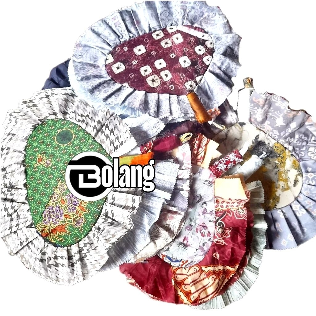 Kipas Motif Batik Kipas Kerajinan Kipas Tangan