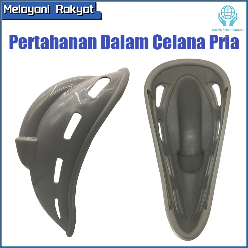 Bantalan Cup Bulge Pad Pria Silikon - Pelindung Kelamin Batok Sunat Dewasa Breathable All Size