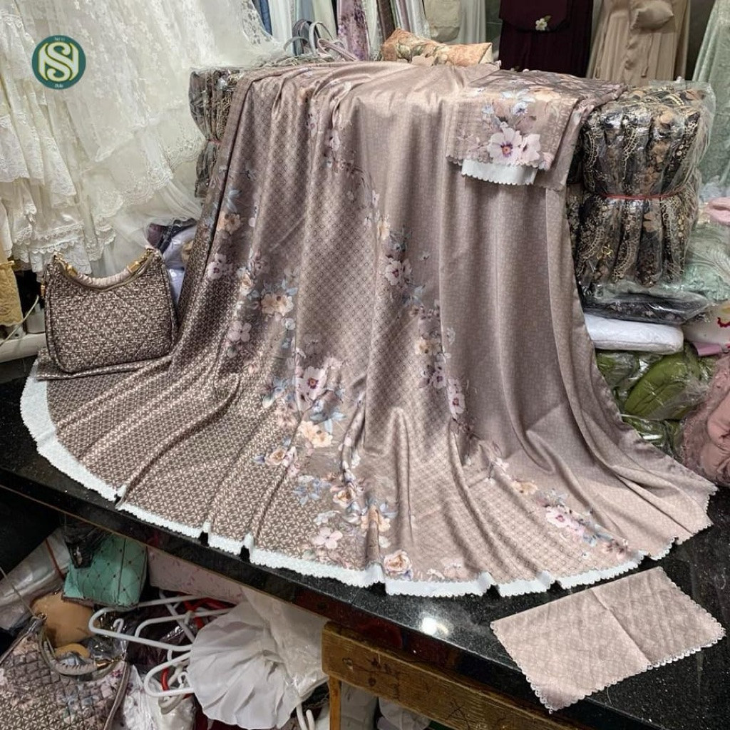 Mukenah Armani Silk Terbaru 2026 | Mukenah Viral | Mukenah Armani Silk Motif Bunga | Mukenah Armani 