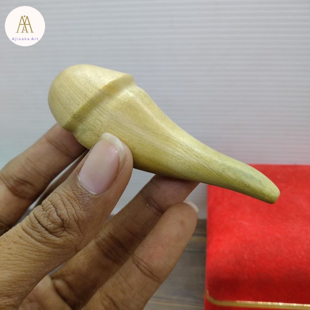 AJISAKA_ART | pipa once / once cangklong unik dan antik kayu kemuning