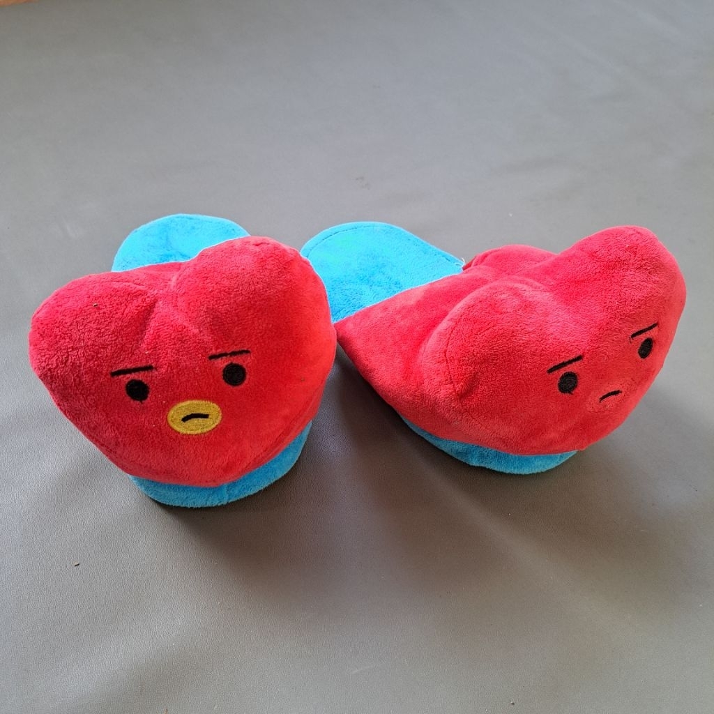 sandal boneka bts bt21 sandal rumah lucu pl
