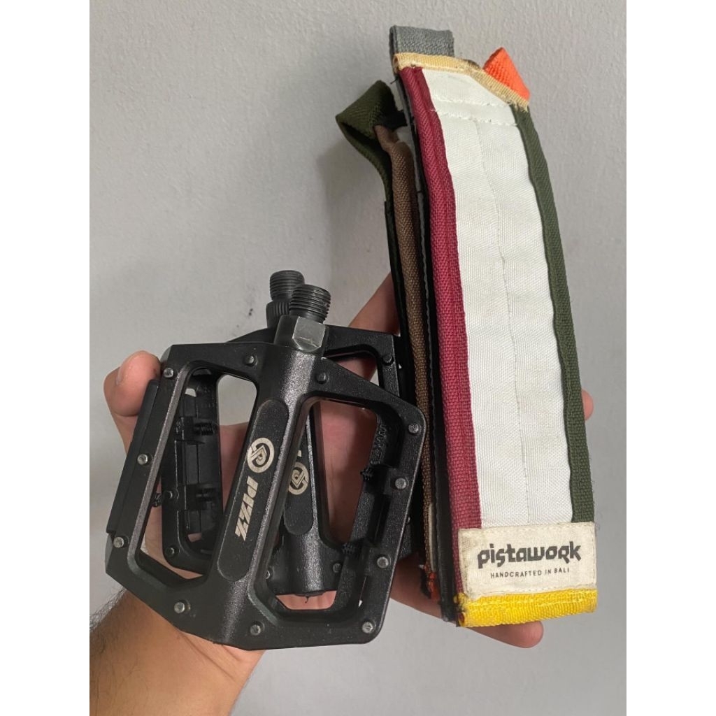 Pedal Pizz & Toestraps Pista Work