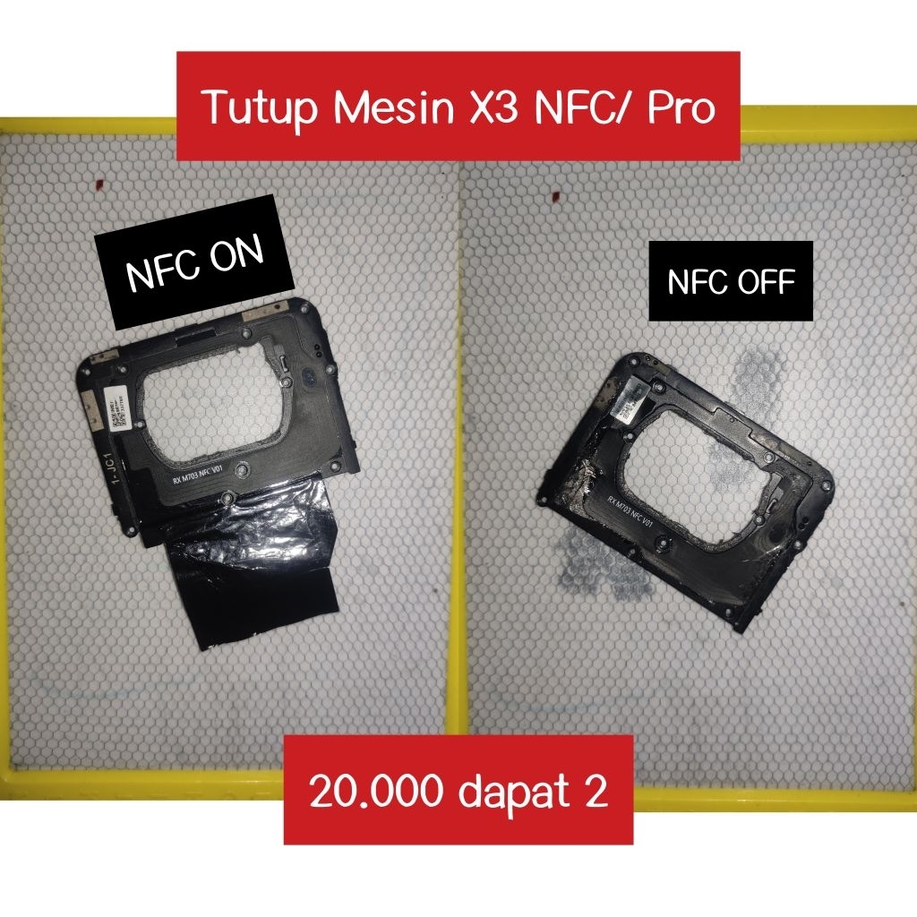 Tutup Mesin X3 NFC/Pro