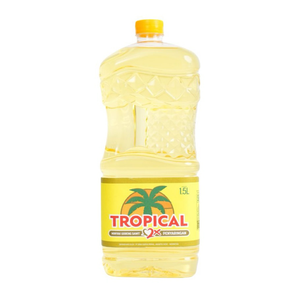 Tropical 1,5 Liter Botol Minyak Goreng Kelapa