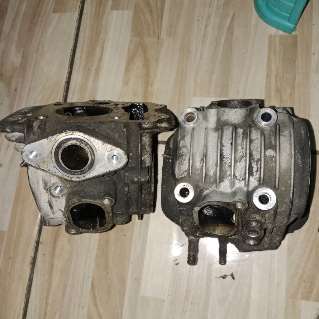 HEAD DEKSEL KOP CYLINDER KOP NON ISI SUPRA X 125 FI OLD FI LAMA ORIGINAL STANDART