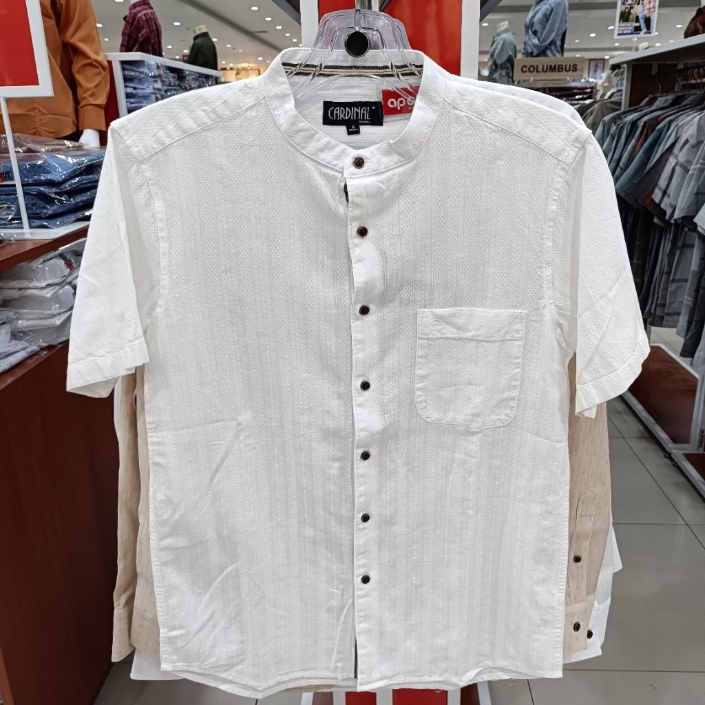 cardinal kemejq koko lengan pendek devisi cardinal formal