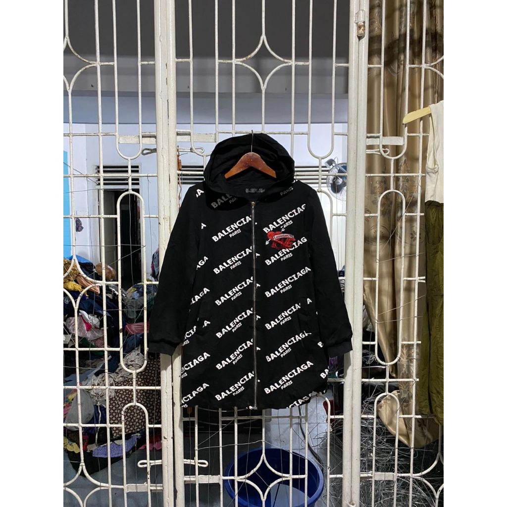 Hoodie zip Ala Balenciaga