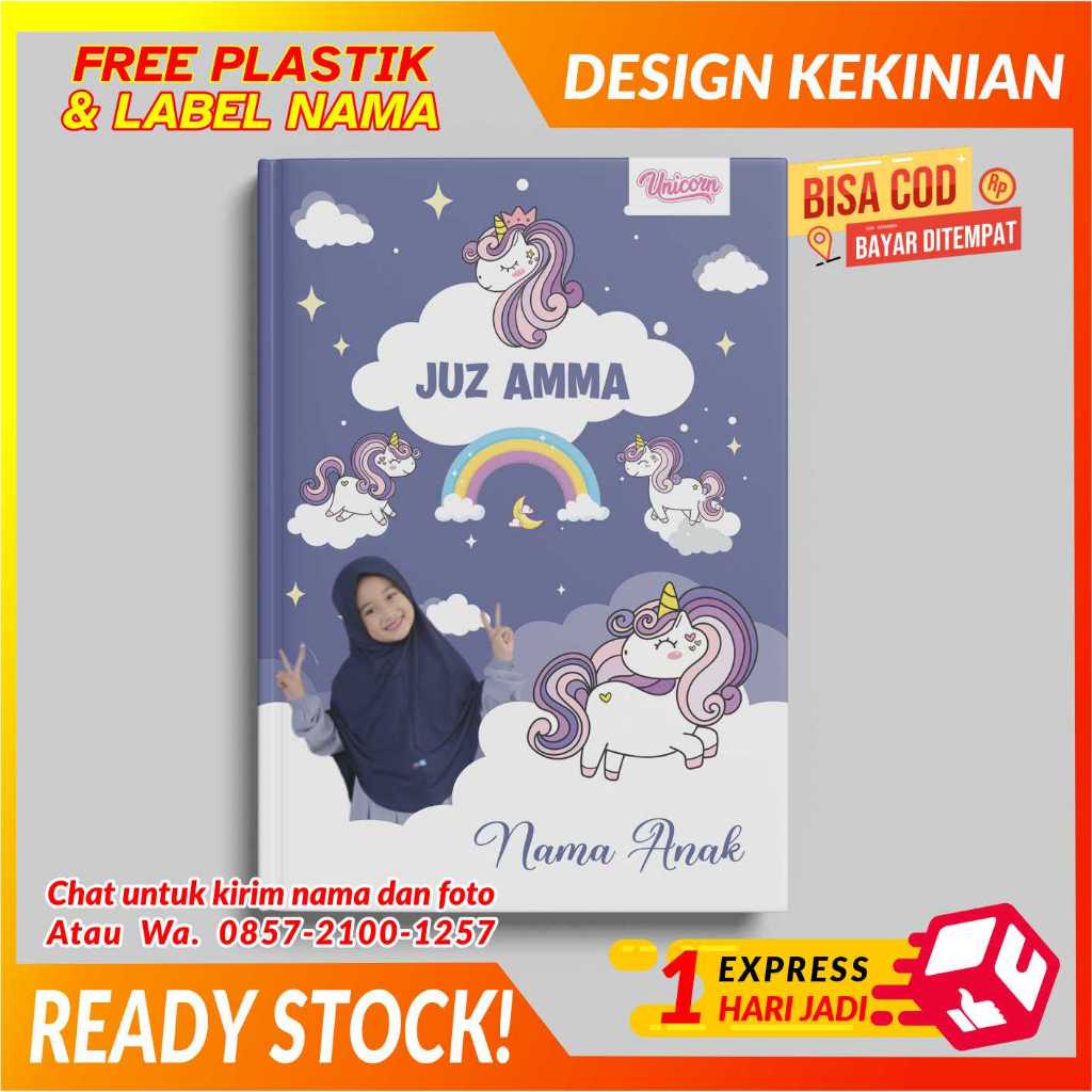 IQRO ANAK - IQRA BESAR - IQRO CUSTOM - BISA CUSTOM NAMA DAN FOTO