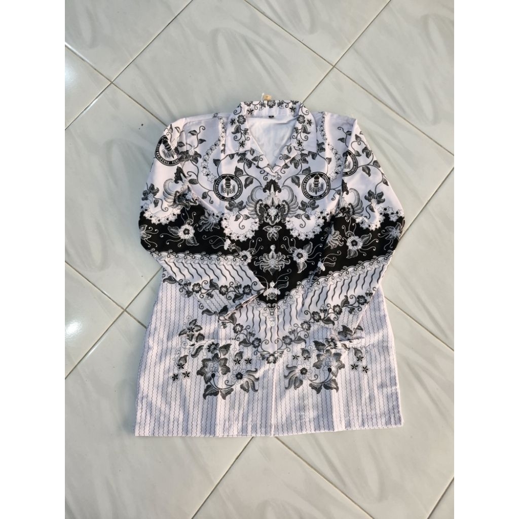 Baju Seragam PGRI Terbaru / Baju Batik Seragam PGRI Wanita / Seragam PGRI Wanita