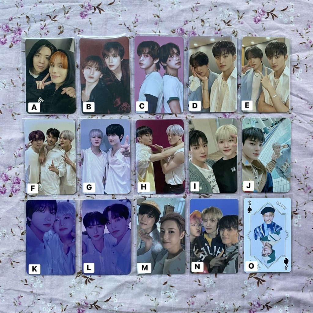 Official photocard unit nct markhyuck nomin haechan jeno jaemin mark chenle jisung renjun mumo japan