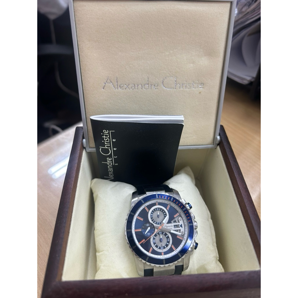 Jam Tangan Pria Second Alexandre Christie AC6455 (SECOND)