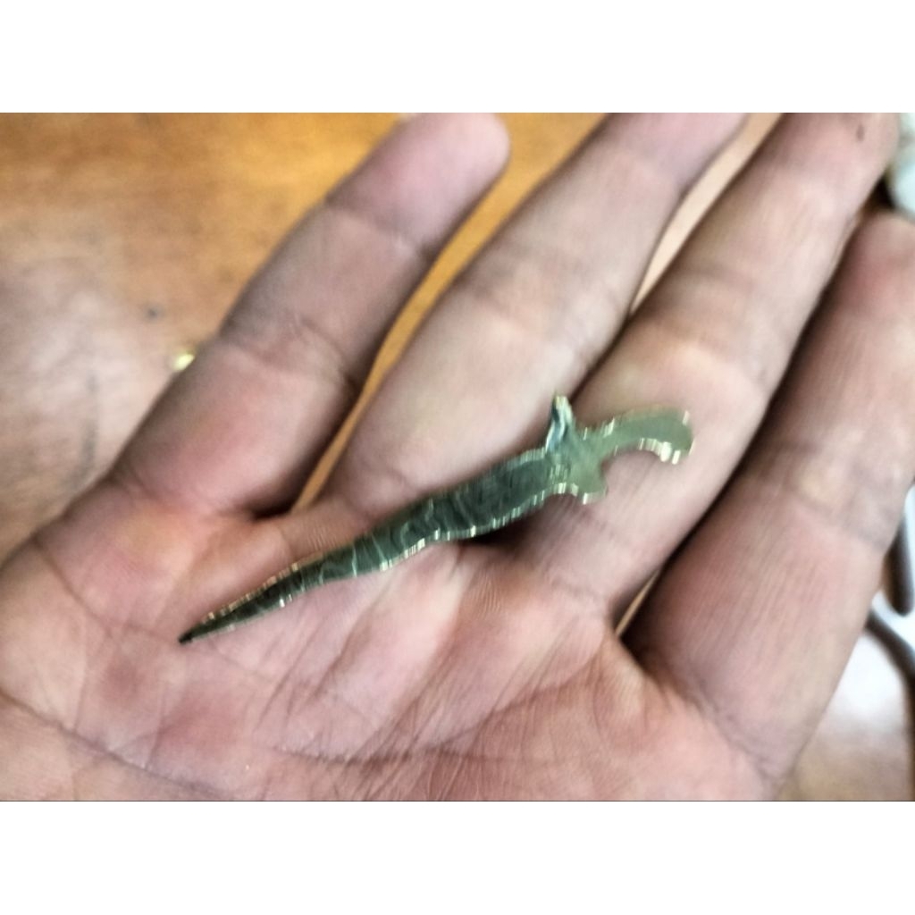koleksi keris mini/keris asli tembaga kecil