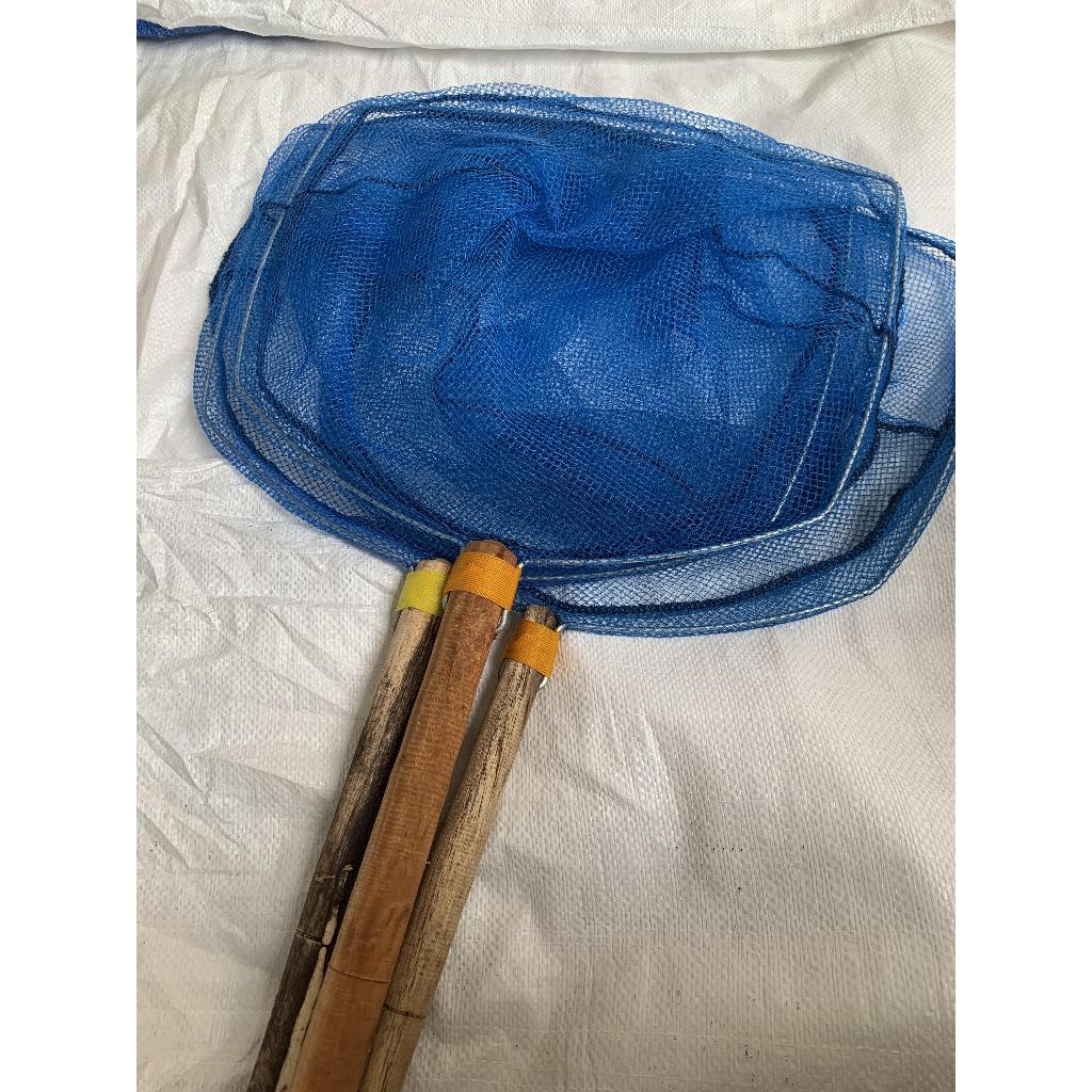 Serokan ikan tanggok seser kotak jaring polynet ikan dan udang kotak