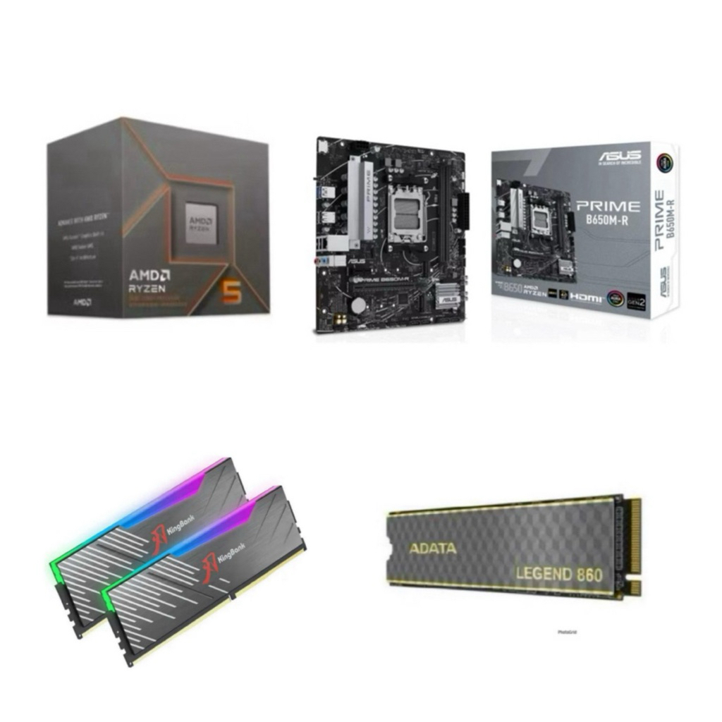 Paket Processor AMD RYZEN 5 8500G RAM DDR5 16GB / 32GB B650