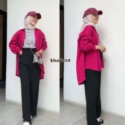 blouse pink fanta